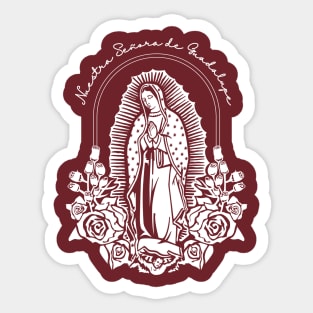 Nuestra Señora de Guadalupe Sticker